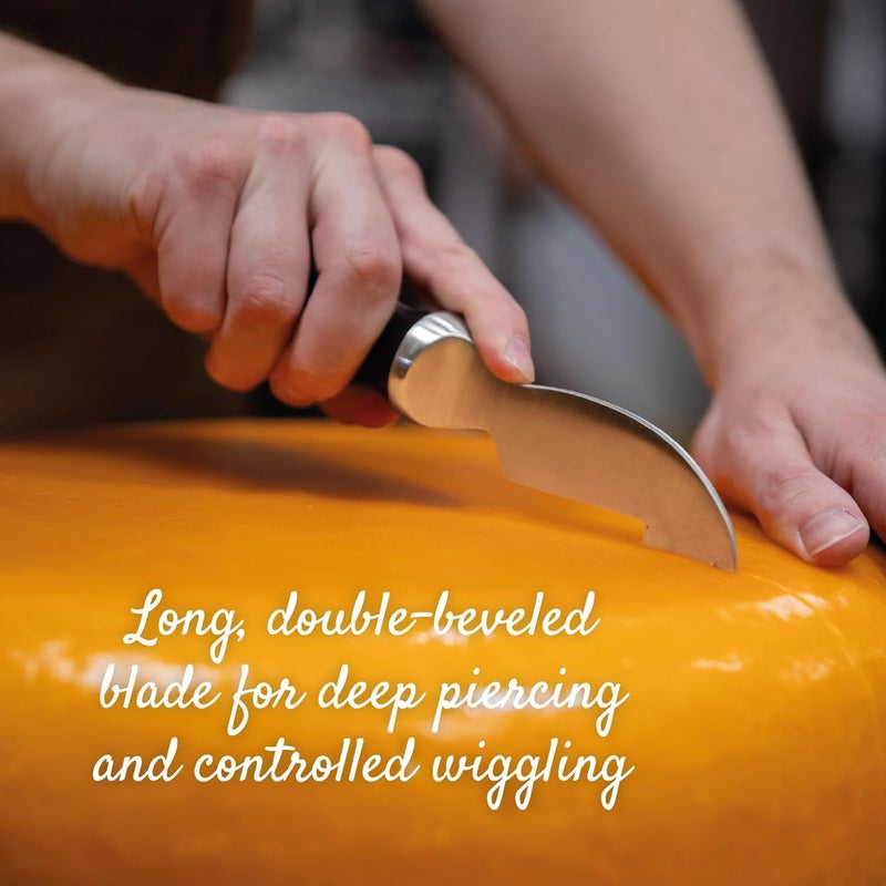 BOSKA Cheese Scoring Knife Pro 90mm - Premium Quality - German Steel - 1896 Collection - For hard cheese like Parmesan or Gouda - 1896 collection - Image 5